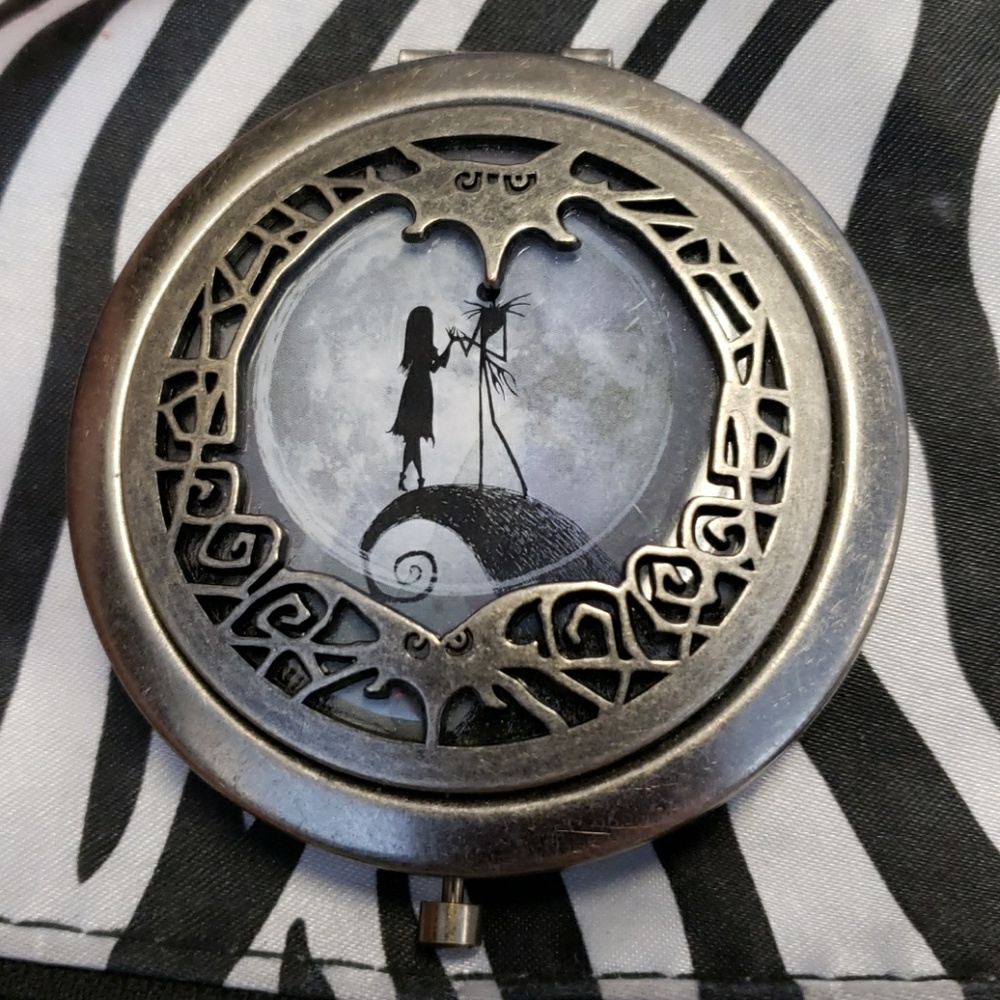 Nightmare Before Christmas double compact mirror